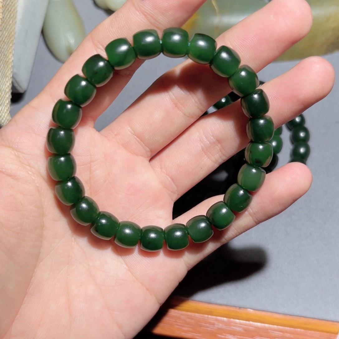 和田玉手链未镶嵌