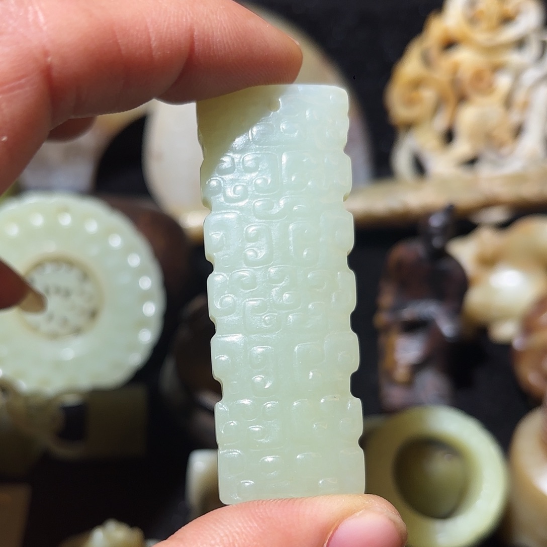 P***6和田玉（糖玉）未镶嵌颈饰