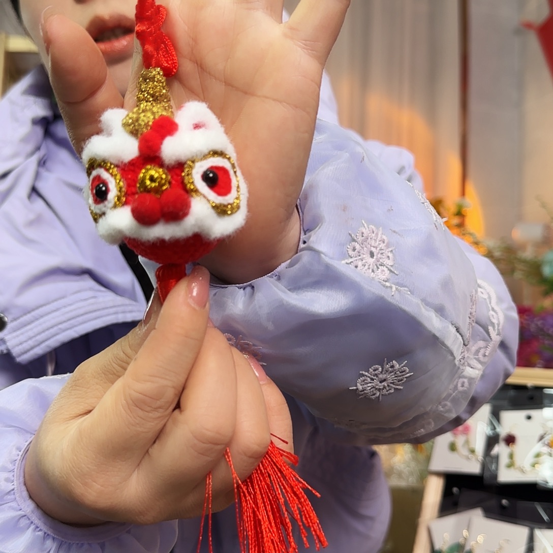 纯手工钩织钩织挂件