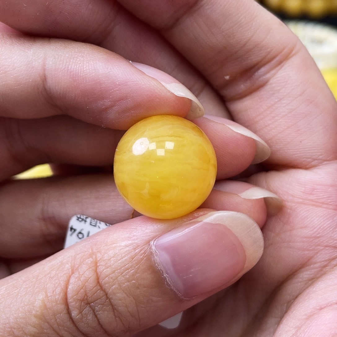琥珀未镶嵌珠宝奇石16.5mm