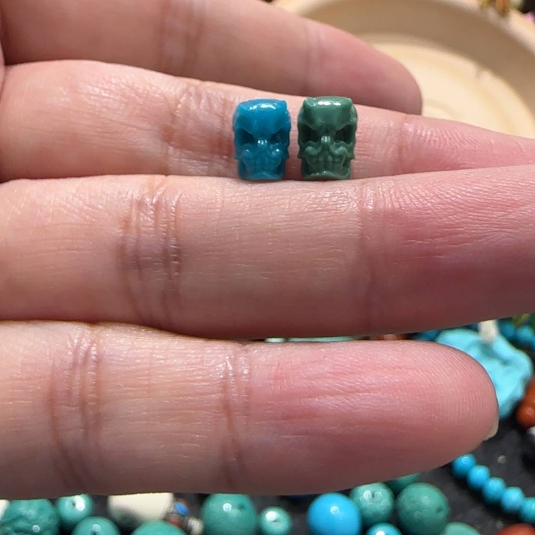 绿松石未镶嵌配饰