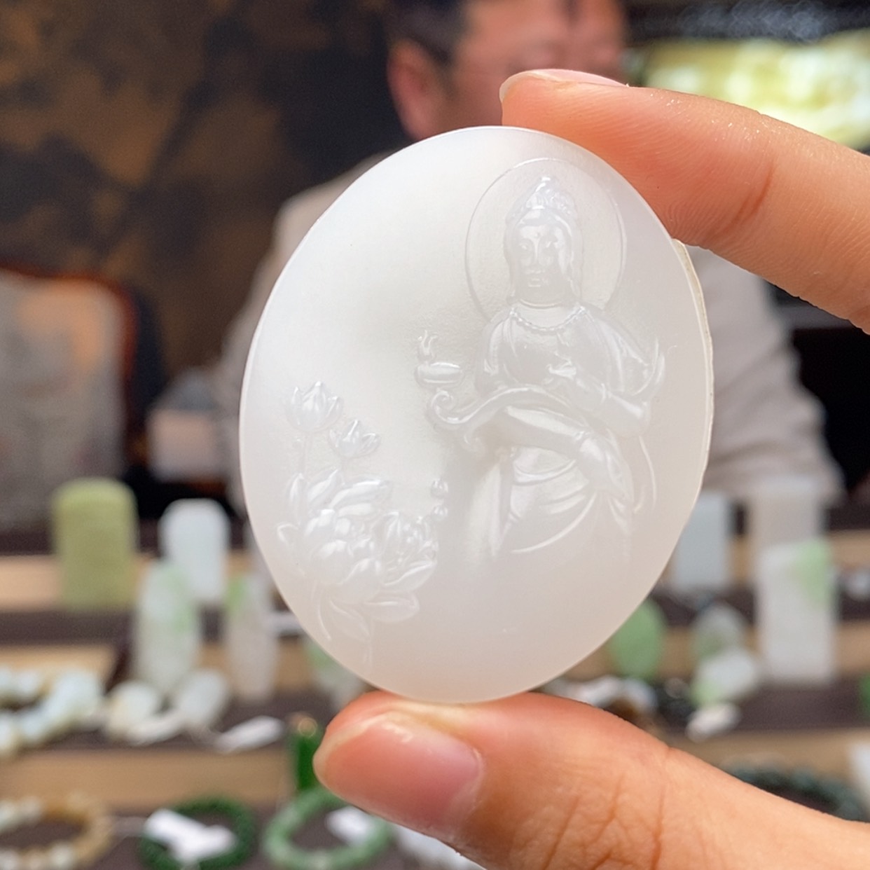 【闪购商品】和田玉吊坠未镶嵌