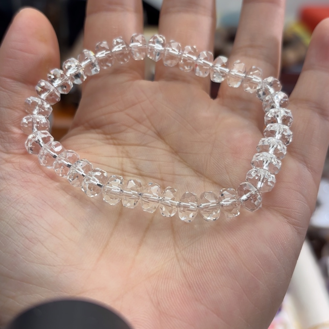 未镶嵌手链水晶手串7.8