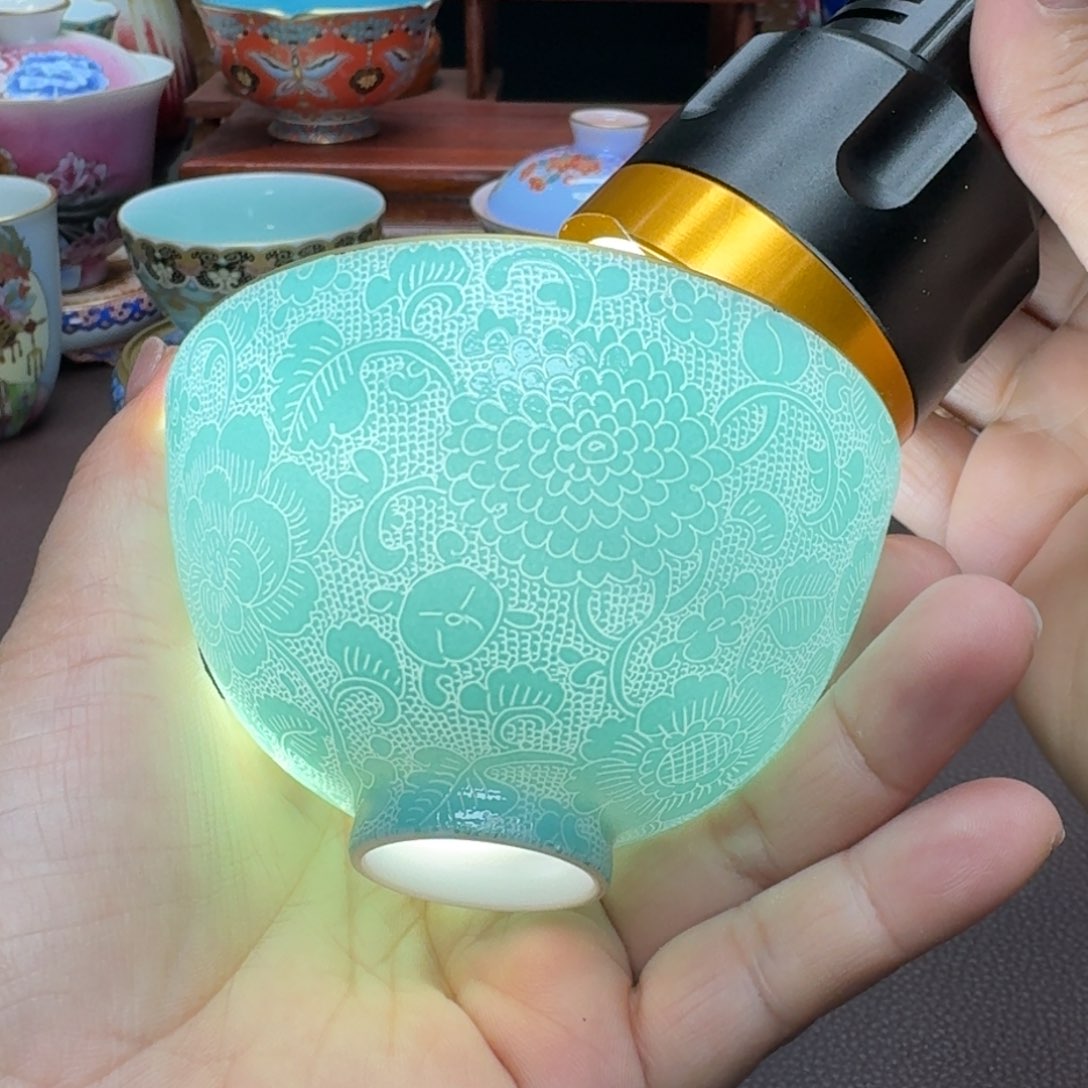 瓷片景德镇仿古手工制作精品展示