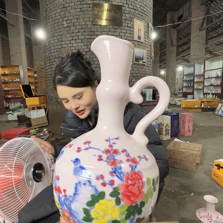 其他瓷景德镇高温瓷花瓶