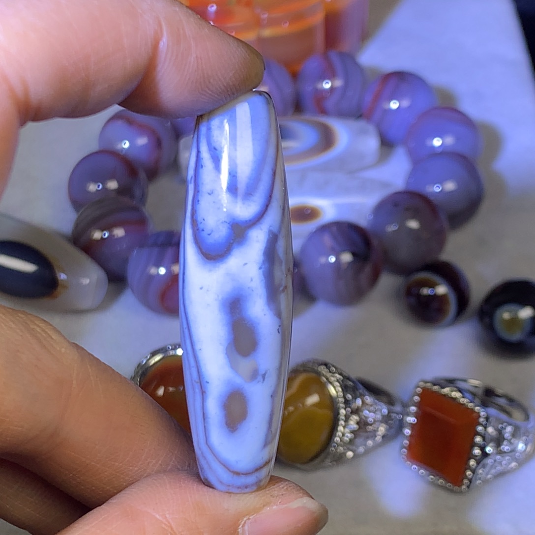 玛瑙/玉髓未镶嵌颈饰