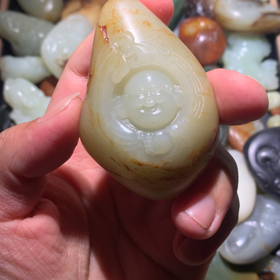 和田玉（糖玉）未镶嵌挂件