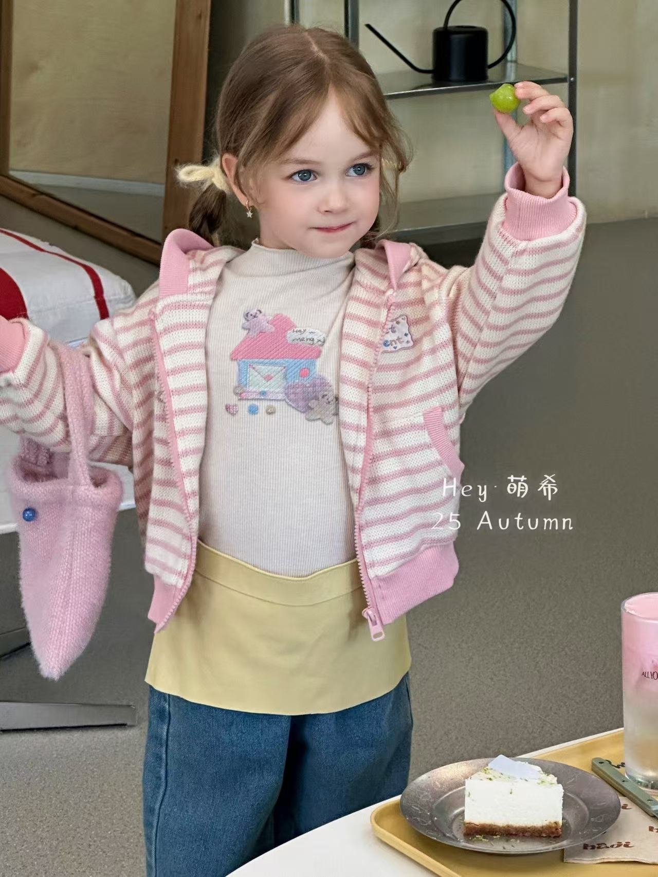 【BaoBao】秋款女童韩版小兔外套·萌希5175