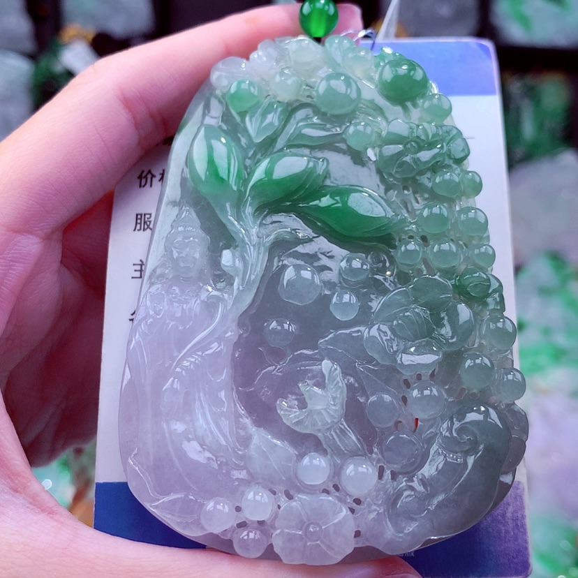 【闪购商品】翡翠颈饰未镶嵌挂件