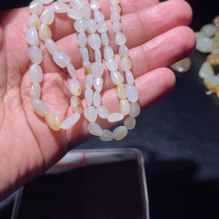 和田玉籽料修行项链