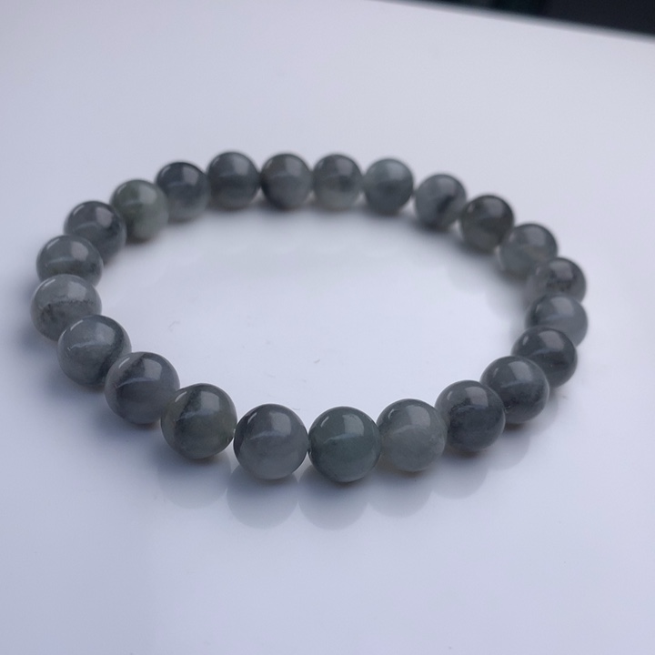 未镶嵌翡翠手串8mm！