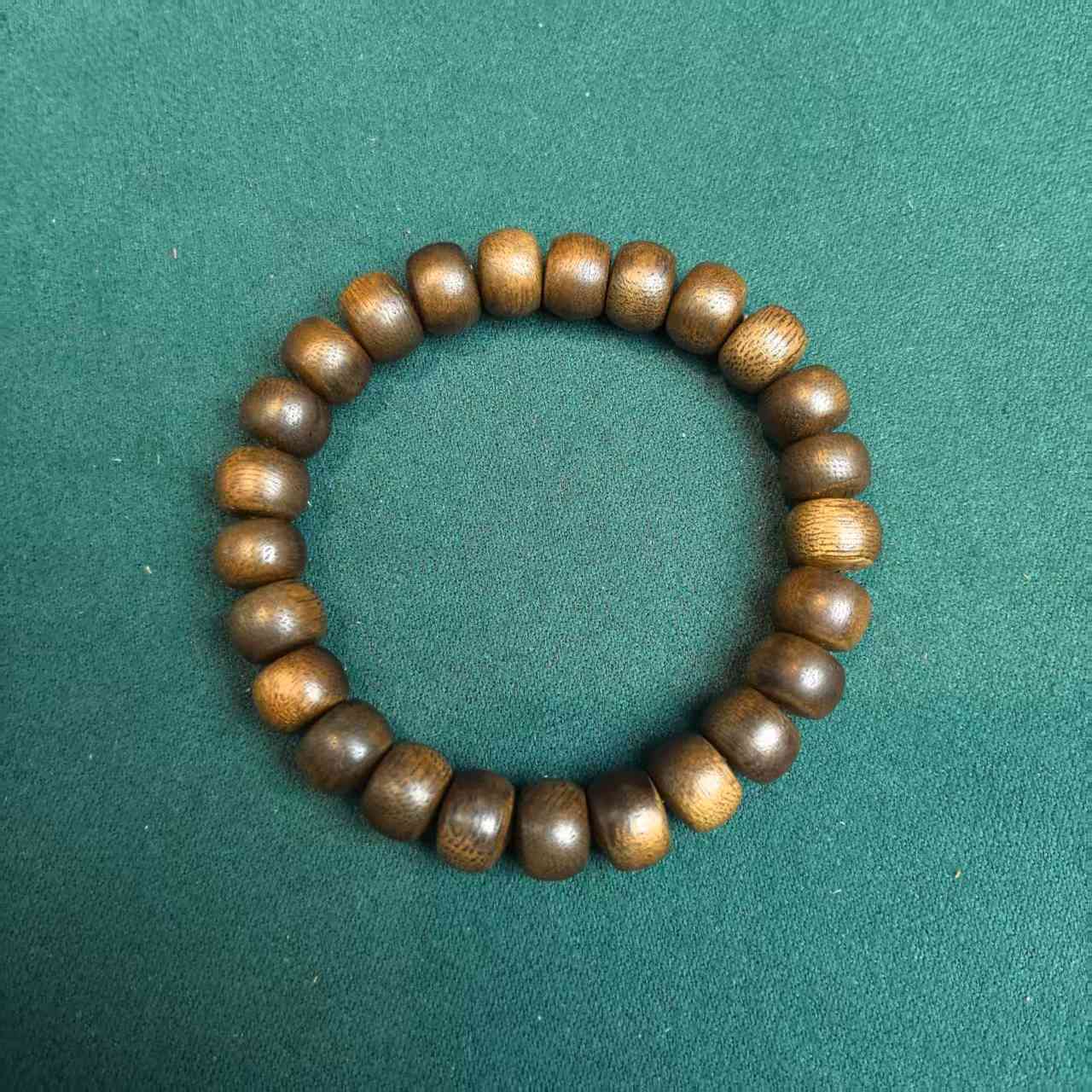 B046【鼎尊】海南黄奇雷击碳化手串