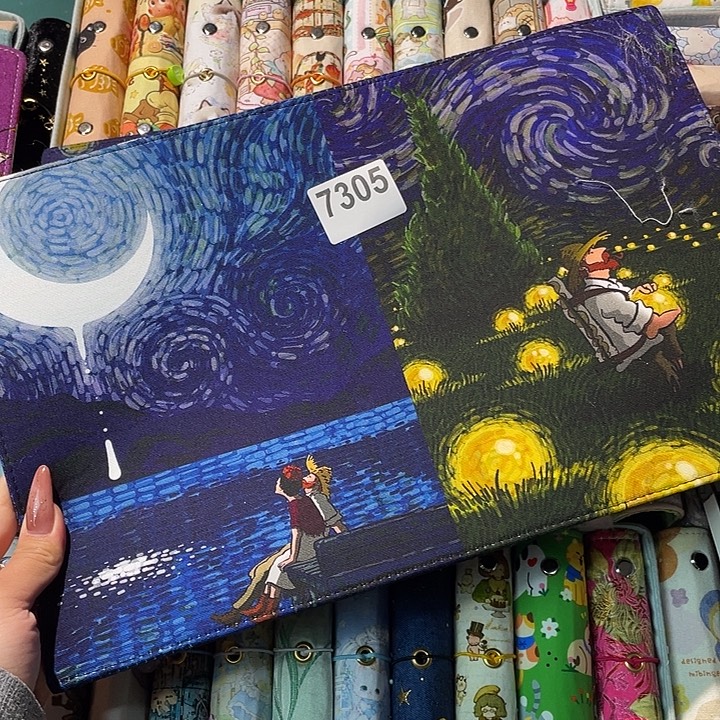 织绣A5活页不带纸7305