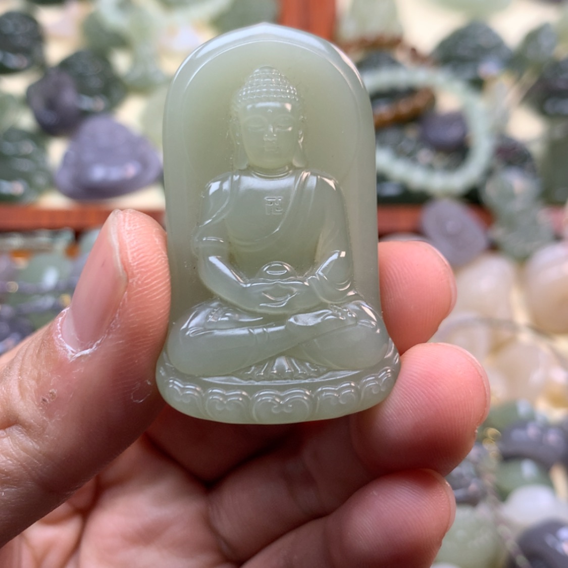 【闪购商品】和田玉颈饰未镶嵌词**意