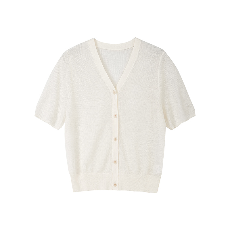 【柠檬专属】时尚简约针织开衫N2525