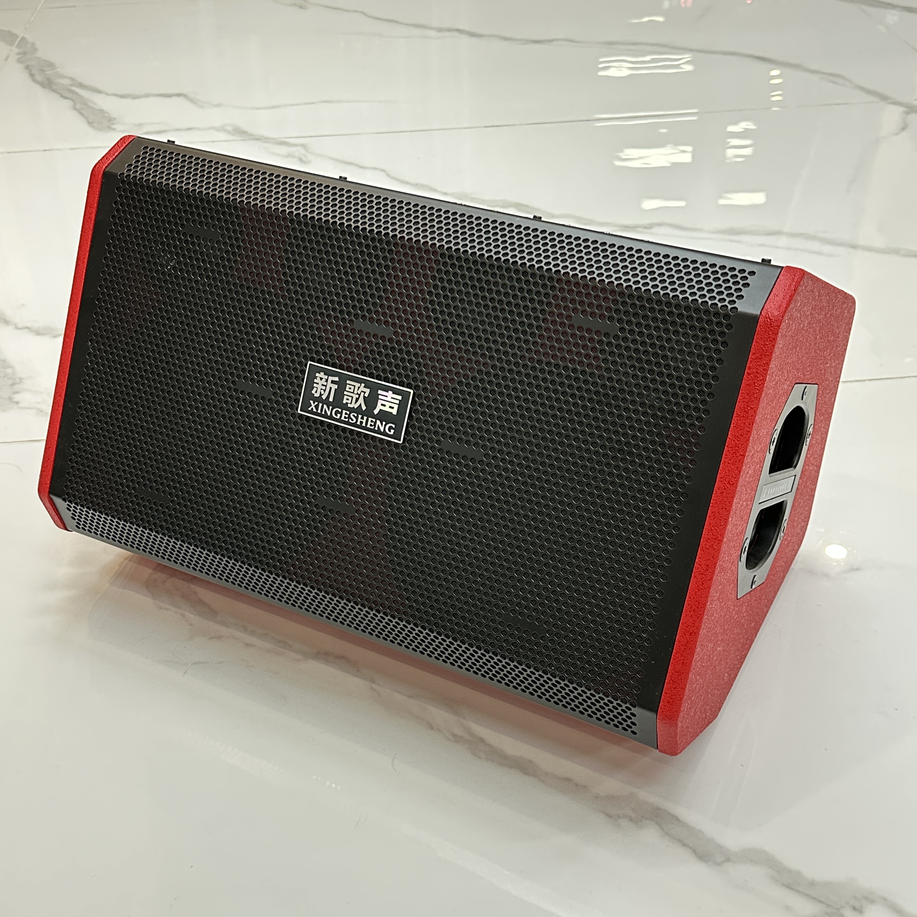 新歌声S-28三分频双八寸大功率吉他乐器弹唱户外直播K歌音响音箱