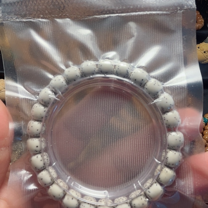 星月菩提手串星月顺白 双留白 精品
