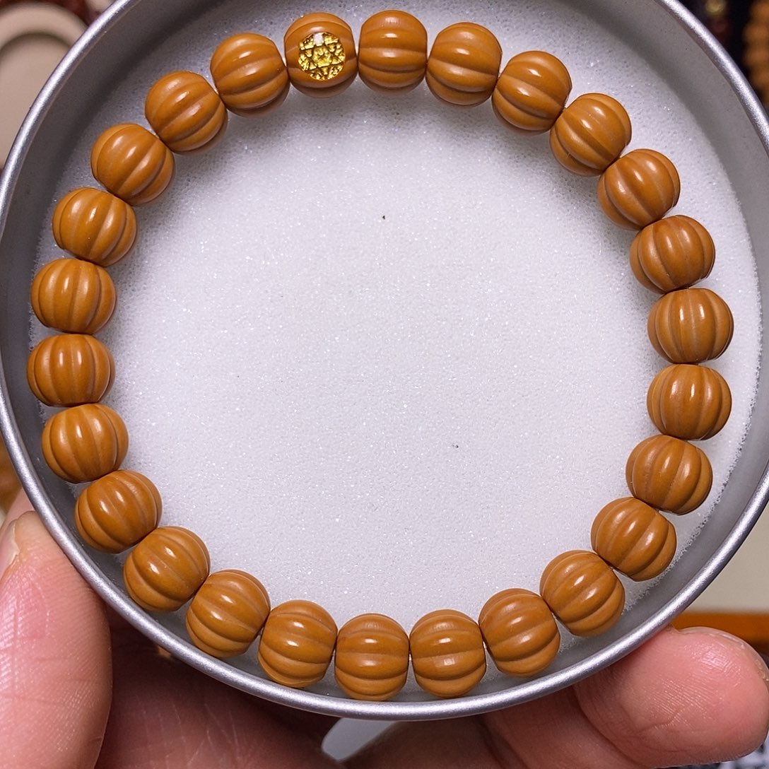 手串猴头核桃多瓣瓜珠尺寸9+全品精工