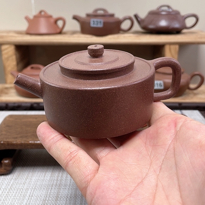 紫砂茶壶红****者原矿手工紫砂壶