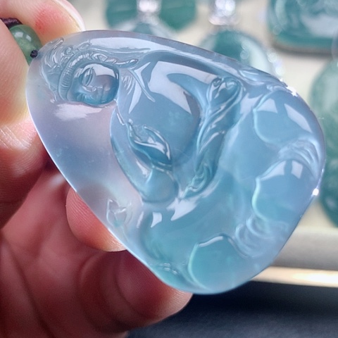 【闪购商品】翡翠颈饰未镶嵌天然翡翠