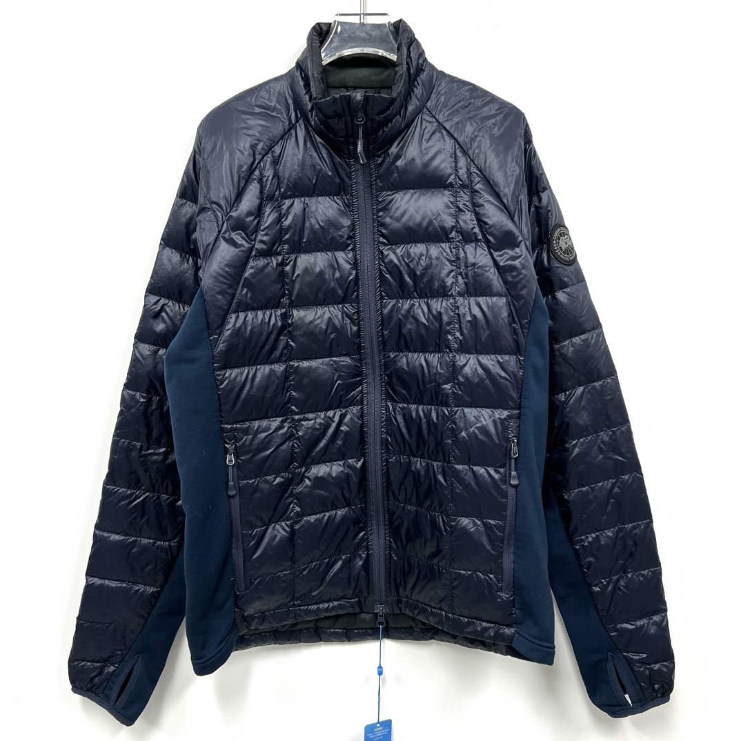 95新 CANADA GOOSE 加拿大鹅 HyBridge系列 黑标轻薄羽绒服 L码/ 