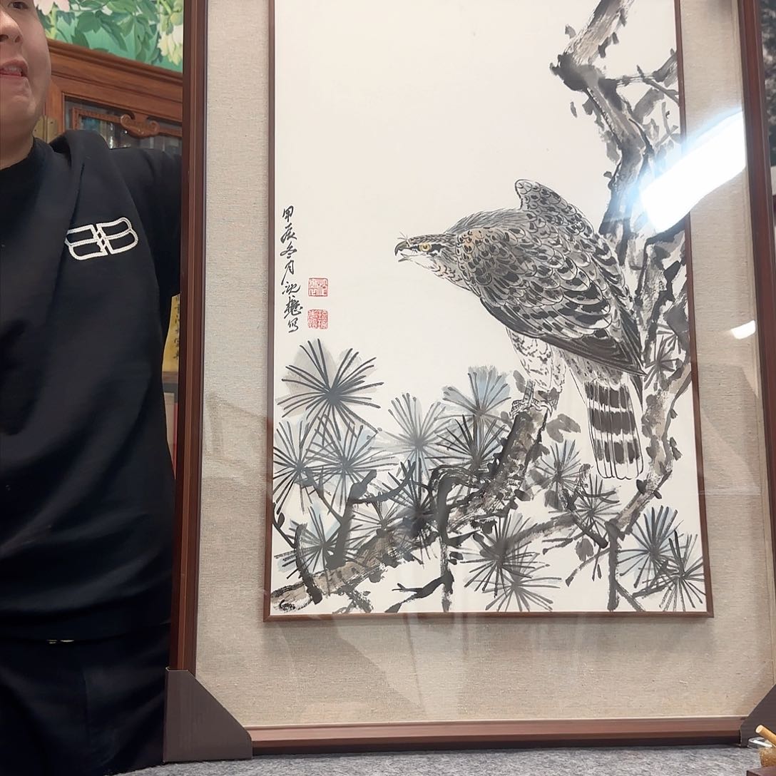 国画艺术家的作品