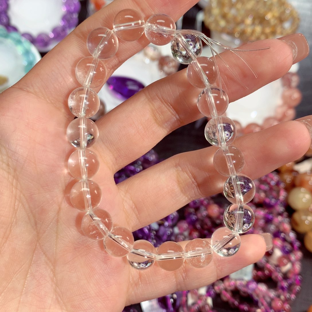 水晶手链未镶嵌天然