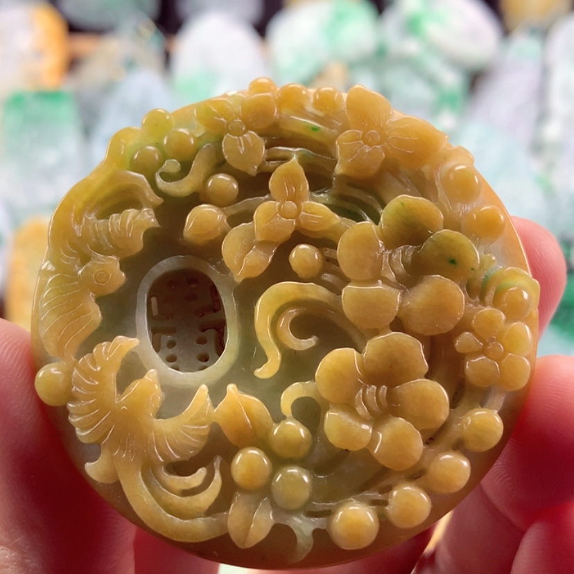 【闪购商品】翡翠吊坠(不含链)未镶嵌