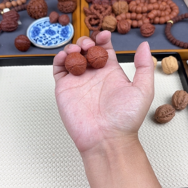 吊坠文玩核桃凹底小南瓜
