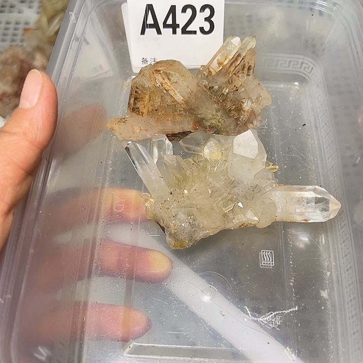 虾***米珠宝半成品水晶未镶嵌