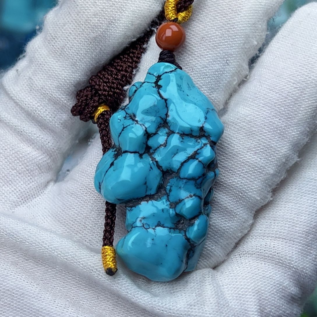 绿松石珠宝奇石未镶嵌