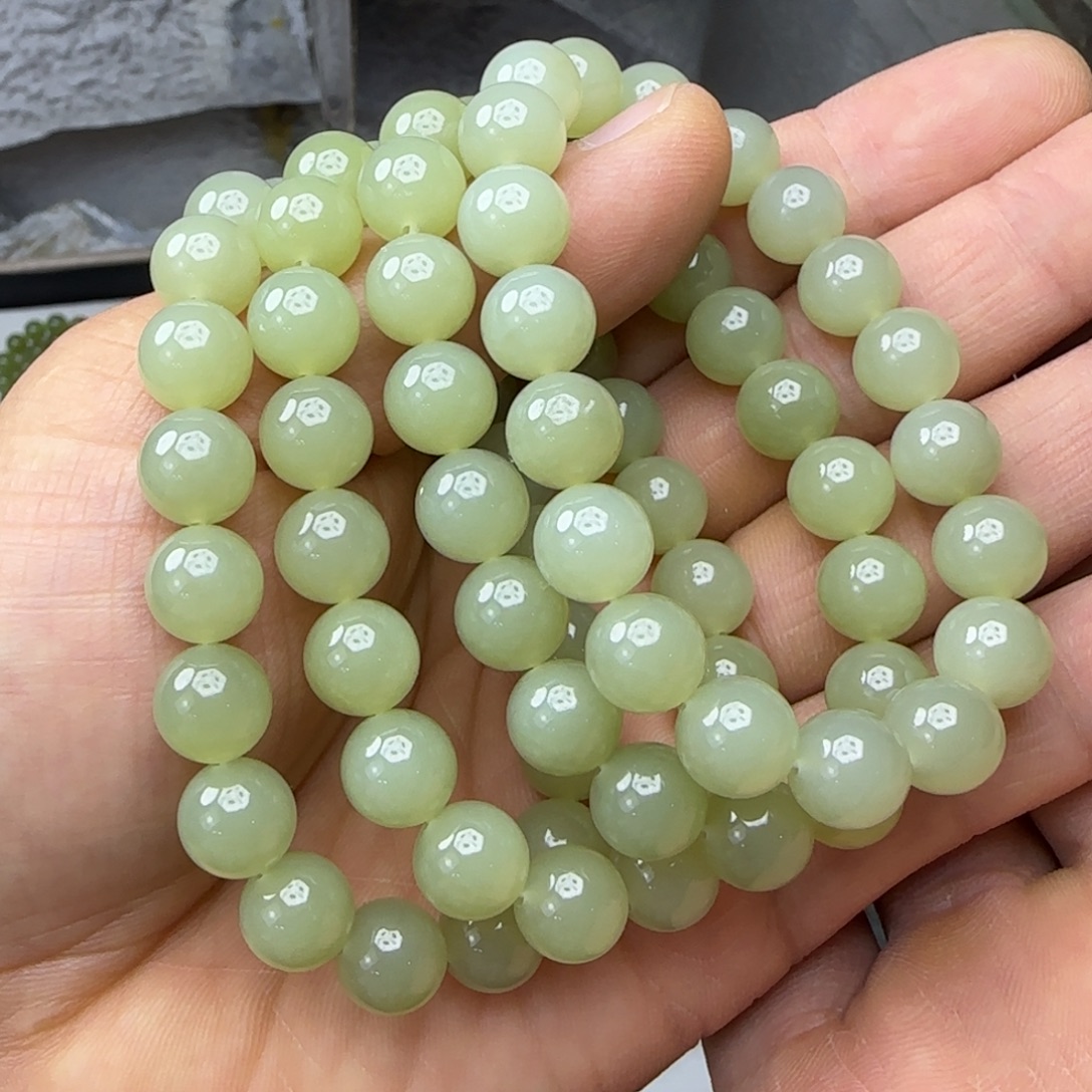 和田玉未镶嵌颈饰多样性拍一发一，黄口12，头货