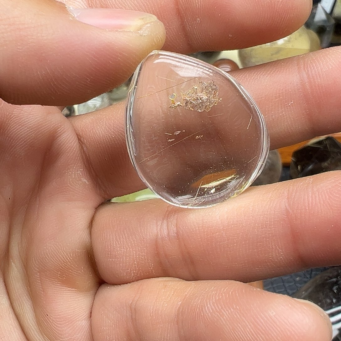 珠宝半成品水晶未镶嵌314