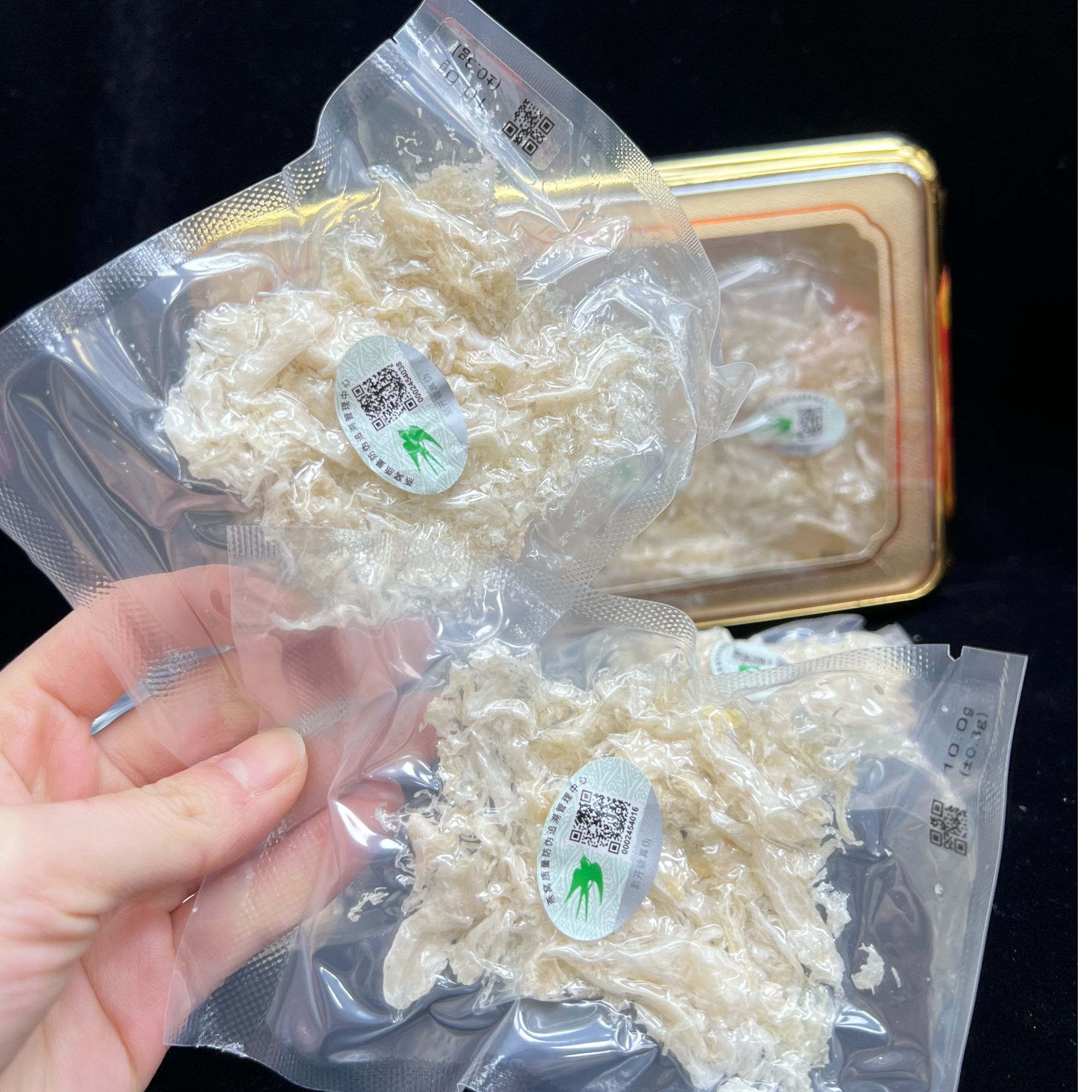 【燕百天】囊丝条 马来西亚溯源小小条损耗条燕碎孕妈日常鲜炖滋补