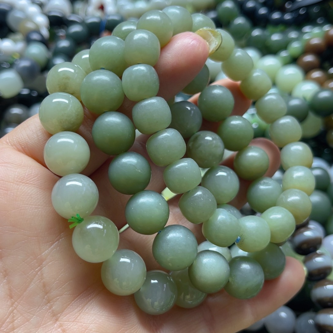 和田玉手链未镶嵌