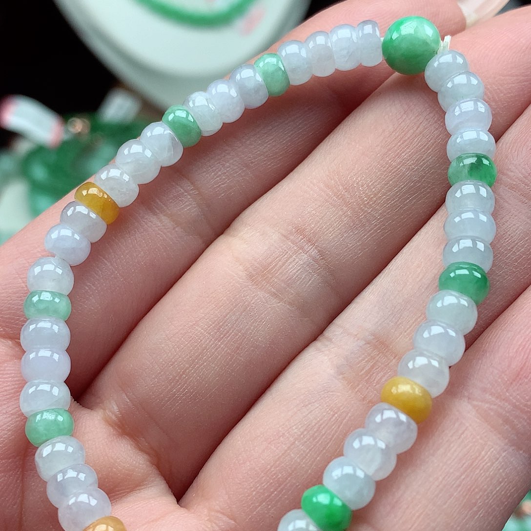 翡翠未镶嵌手链翡翠