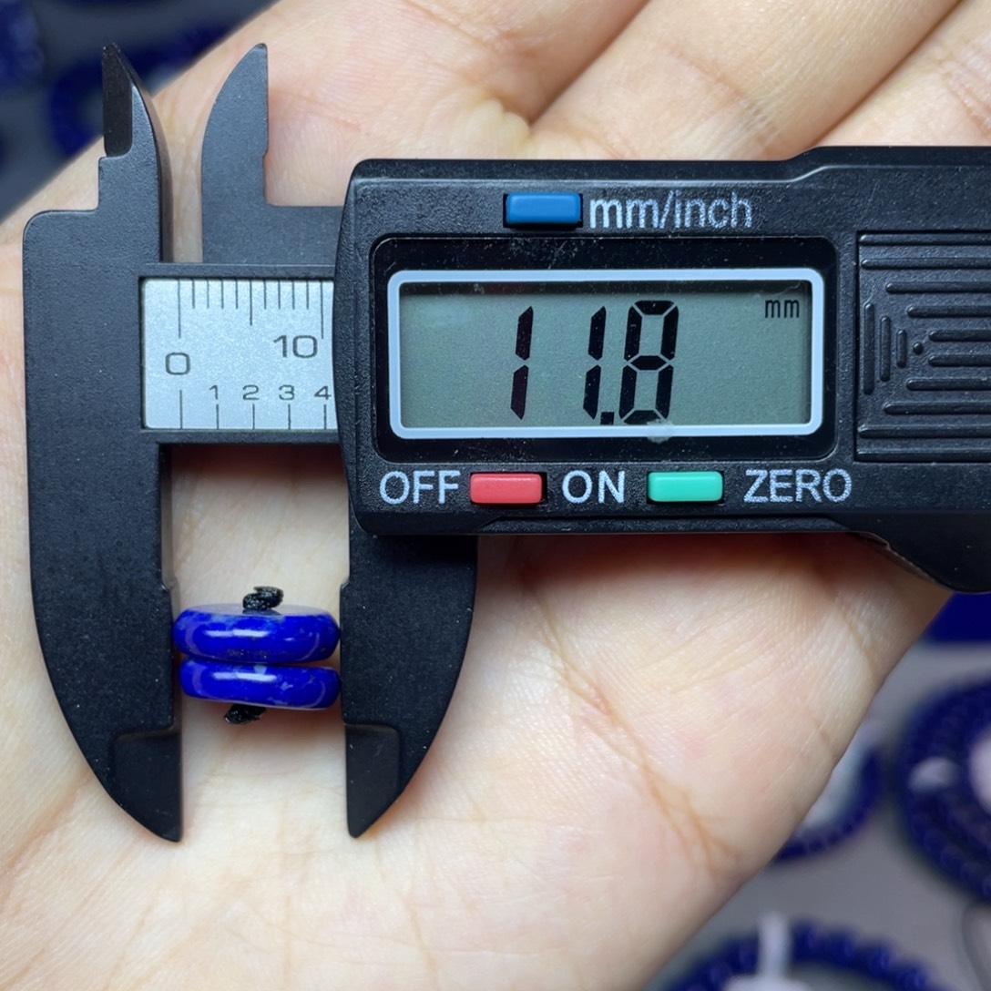 未镶嵌青金石11mm隔片配饰