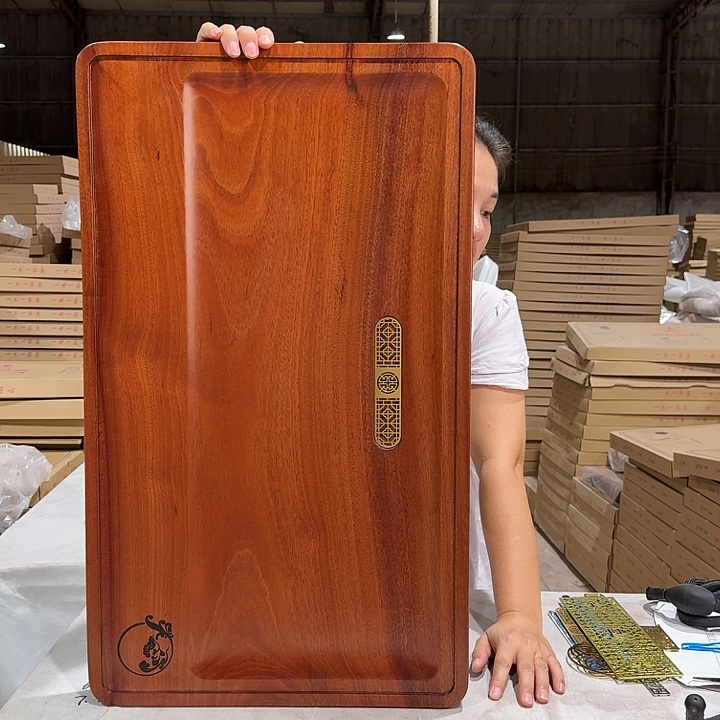 花梨木茶盘72*42尺寸