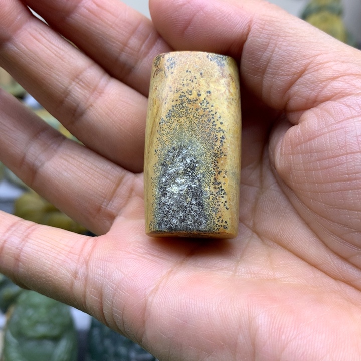 【闪购商品】岫岩河磨玉（透闪石质玉）吊坠未镶嵌