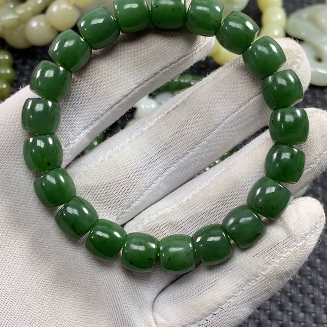 和田玉手链未镶嵌