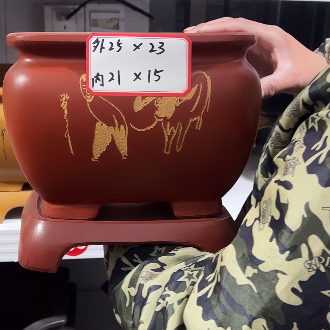 其他紫砂紫砂花盆