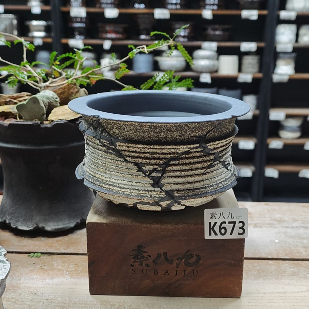 陶瓷素八九陶瓷内口14高10