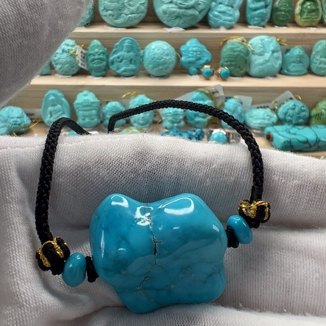 未镶嵌绿松石随形 24.6mm