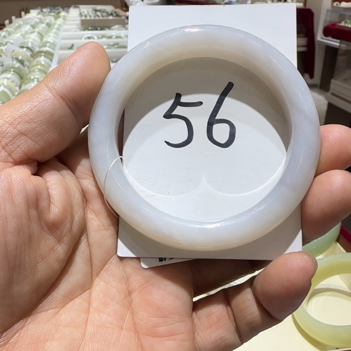 和田玉未镶嵌手镯633