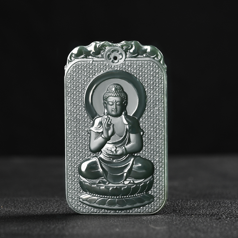 和田玉青玉十二生肖本命佛狗吊坠男女通用款多样性发货拍一发一