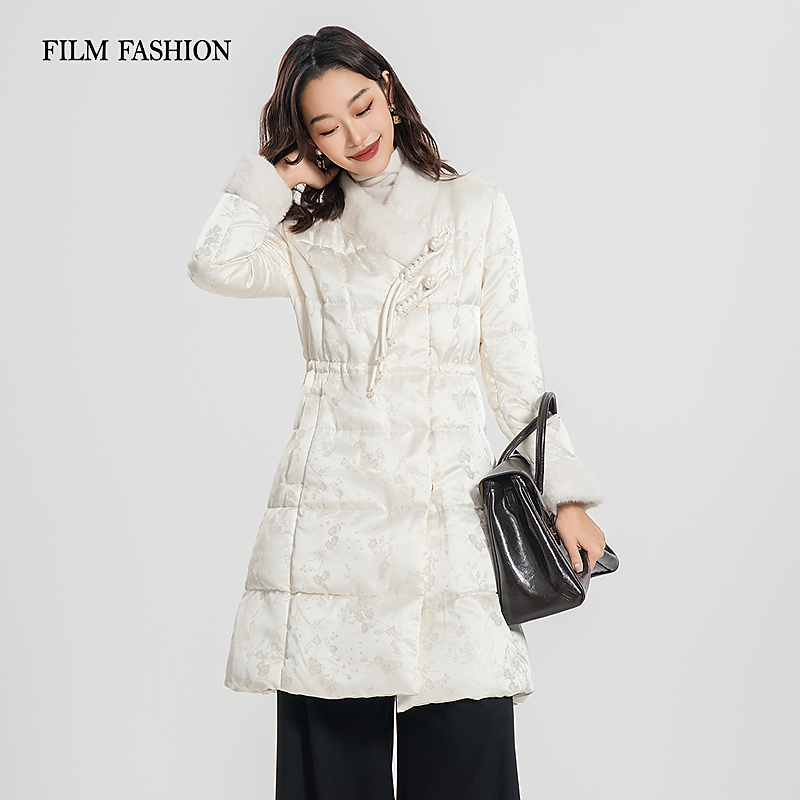 【珊珊专属】冬季新款新中式羽绒服鹅绒女士 FFDI142443
