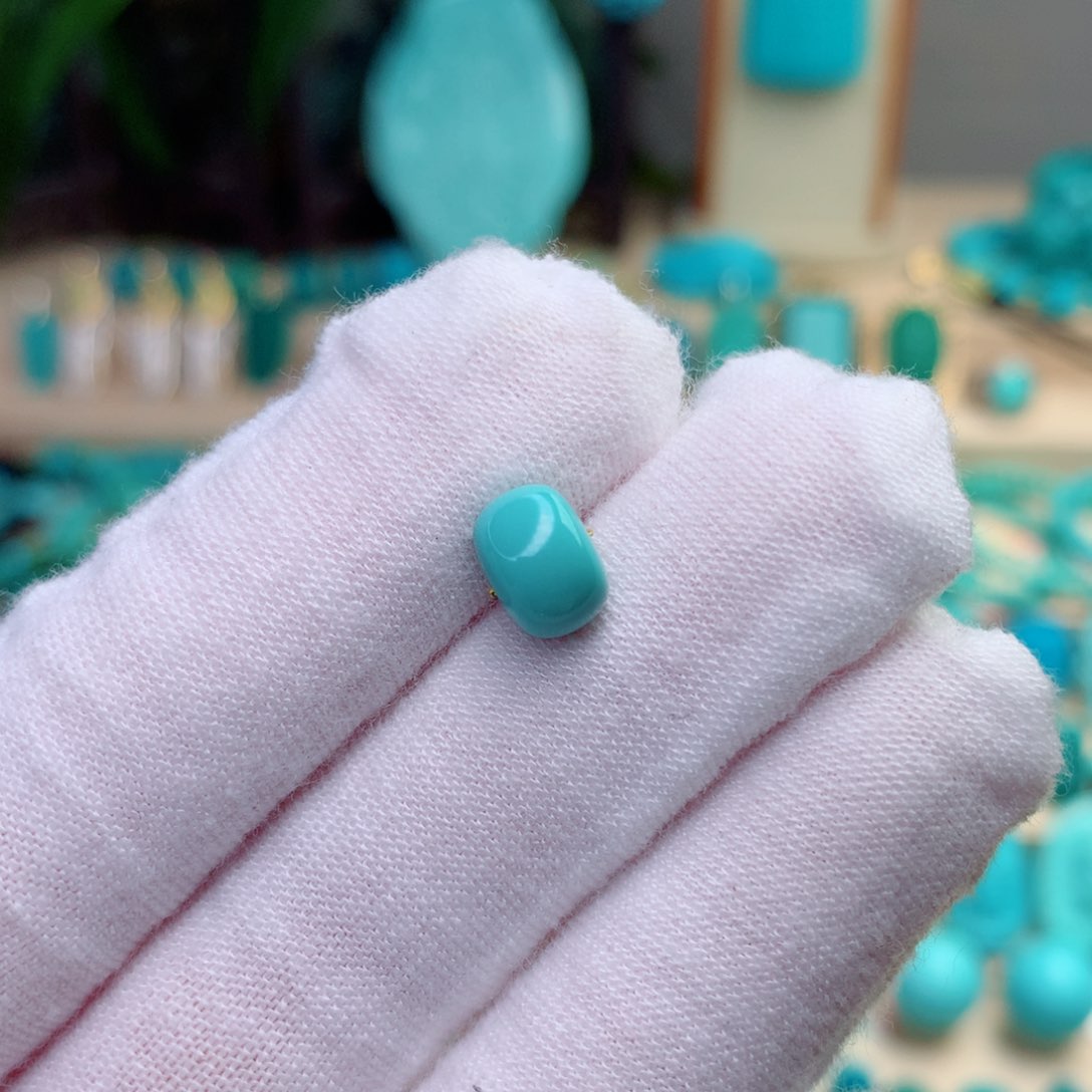 绿松石未镶嵌珠宝半成品老型卡8