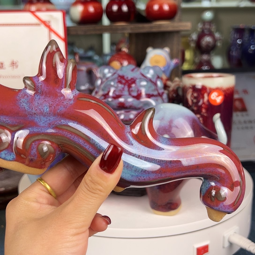 摆件郑家钧窑摆件