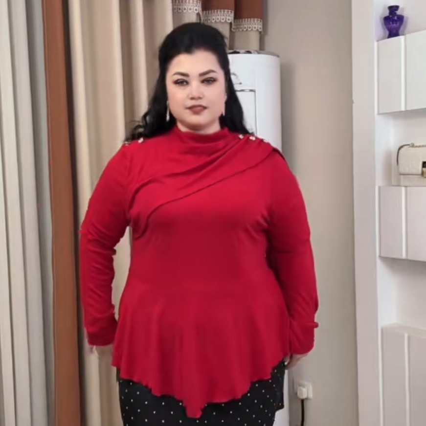 大码设计感冬季上衣