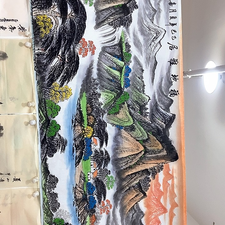 小周画廊的直播间